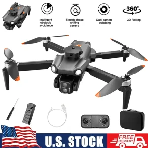 S119 Rc Drone Professional 8K With Dual Camera WIFI Smart Obstacle Avoidance FPV Brushless RC Quadcopter Mini UAV Gift Toys